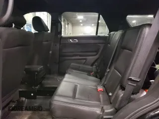 2015 Ford Utility Police Interceptor with VIN 1FM5K8ARXFGC67878, listed as a Copart auction lot 72578004 with 0 mi miles and Salvage Title. Bid and sale history available at carsss.com. Image 11.