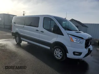 2021 Ford Transit Passenger XL with VIN 1FBAX2Y80MKA15196, listed as a Copart auction lot 84679254 with 67,648 mi miles and Non Repairable. Bid and sale history available at DreamBid. Image 4.