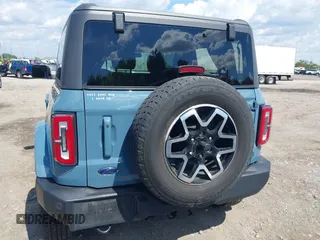 2022 Ford Bronco with VIN 1FMDE5AH3NLA89231, listed as a IAAI auction lot 42399132 with 13,244 mi miles and . Bid and sale history available at DreamBid. Image 16.