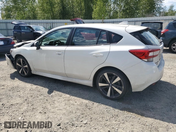 2019 Subaru Impreza Special Sports с VIN 4S3GTAJ68K1724448, выставлен на аукционе Copart как лот 55529695 с пробегом 80 257 миль миль и Списание • Salvage title. История ставок и продаж доступна на DreamBid. Изображение 2.