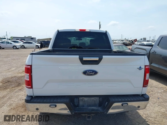 2018 Ford F-150 XL with VIN 1FTEW1E59JKF84452, listed as a IAAI auction lot 42175251 with 161,952 mi miles and . Bid and sale history available at carsss.com. Image 16.