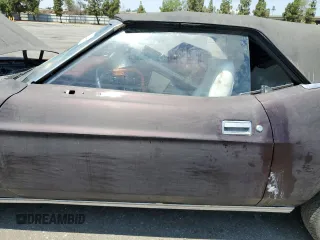 1972 Ford Mustang z VIN 2F03F225250, wystawiony jako Copart lot #56680804 z przebiegiem Nie podano mil oraz Szkody całkowita. Historia ofert i sprzedaży dostępna na DreamBid. Obrazek 7.