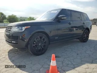 2016 Land Rover Range Rover Supercharged z VIN SALGS3EF3GA256976, wystawiony jako Copart lot #54989875 z przebiegiem 111 497 mil mil oraz Czysty tytuł • Clean title. Historia ofert i sprzedaży dostępna na DreamBid. Obrazek 1.