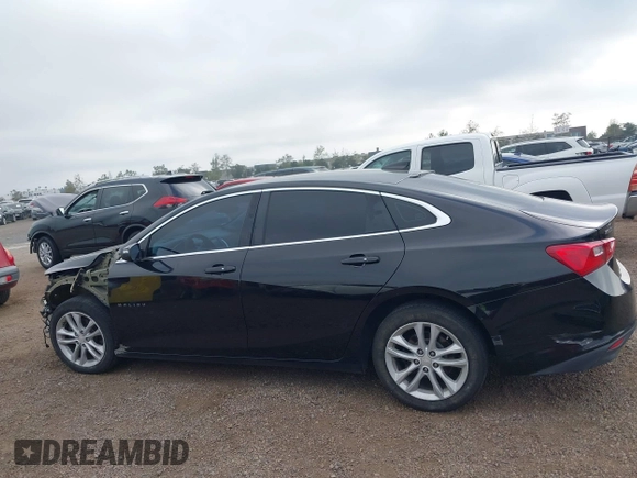2018 Chevrolet Malibu LT with VIN 1G1ZD5ST0JF204997, listed as a IAAI auction lot 41987329 with 191,722 mi miles. Bid and sale history available at carsss.com. Image 15.