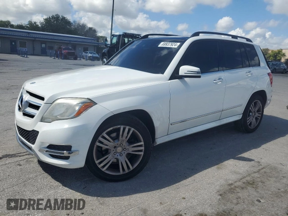 2015 Mercedes-Benz GLK 350 with VIN WDCGG5HB4FG429911, listed as a Copart auction lot 69937924 with 121,214 mi miles and Salvage Title. Bid and sale history available at DreamBid. Image 1.