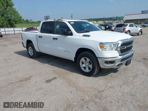 2023 Ram 1500 Big Horn with VIN 1C6SRFFT1PN669188, listed as a IAAI auction lot 39476170 with 29 mi miles and . Bid and sale history available at DreamBid. Image 1.