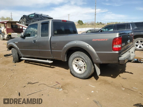 2008 Ford Ranger XLT with VIN 1FTYR44UX8PA98101, listed as a Copart auction lot 53367425 with 102,014 mi miles and Salvage title. Bid and sale history available at DreamBid. Image 2.