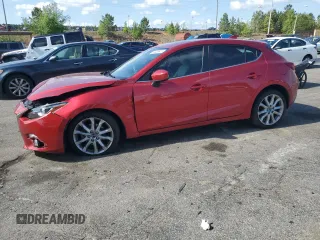 2014 Mazda 3 S Grand Touring z VIN JM1BM1M37E1205551, wystawiony jako Copart lot #54485045 z przebiegiem 37 715 mil mil oraz Szkoda całkowita • Salvage title. Historia ofert i sprzedaży dostępna na DreamBid. Obrazek 1.
