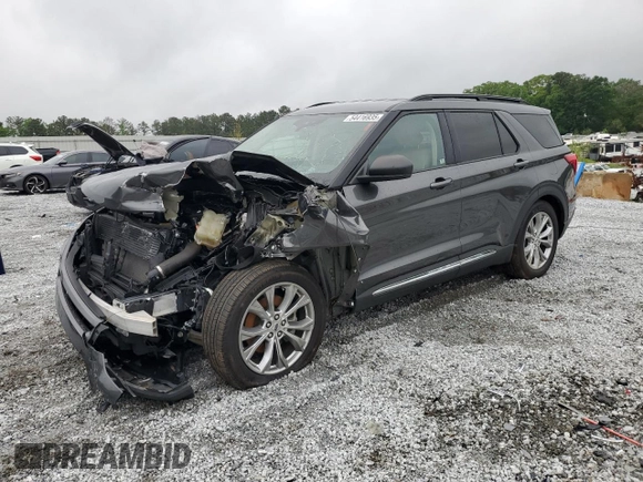 2020 Ford Explorer XLT z VIN 1FMSK7DH7LGB46480, wystawiony jako Copart lot #54416935 z przebiegiem Nie podano mil oraz Szkoda całkowita • Salvage title. Historia ofert i sprzedaży dostępna na DreamBid. Obrazek 1.