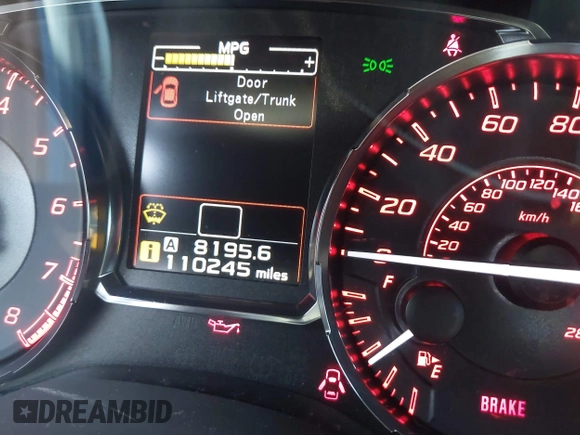 2017 Subaru WRX с VIN JF1VA1B63H9821133, выставлен на аукционе IAAI как лот 41887289 с пробегом 110 245 миль миль и . История ставок и продаж доступна на DreamBid. Изображение 16.