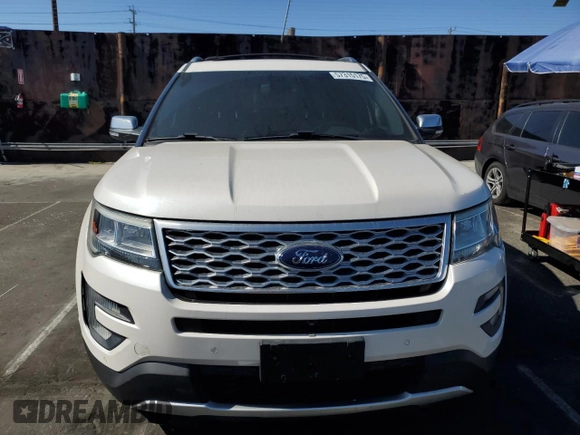 2016 Ford Explorer Platinum with VIN 1FM5K8HT5GGB95331, listed as a Copart auction lot 57315175 with 80,735 mi miles and Salvage title. Bid and sale history available at DreamBid. Image 5.