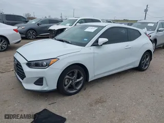 2020 Hyundai Veloster 2.0 with VIN KMHTG6AF1LU025660, listed as a IAAI auction lot 41366411 with 86,254 mi miles. Bid and sale history available at carsss.com. Image 17.