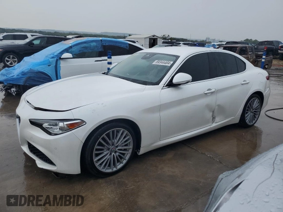 2017 Alfa Romeo Giulia Ti z VIN ZARFAECN1H7551994, wystawiony jako Copart lot #69344404 z przebiegiem 59 276 mil mil oraz Tytuł czysty. Historia ofert i sprzedaży dostępna na DreamBid. Obrazek 1.