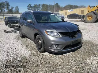 2016 Nissan Rogue SL with VIN 5N1AT2MT2GC764741, listed as a Copart auction lot 45646015 with 104,770 mi miles and Salvage Title. Bid and sale history available at carsss.com. Image 15.