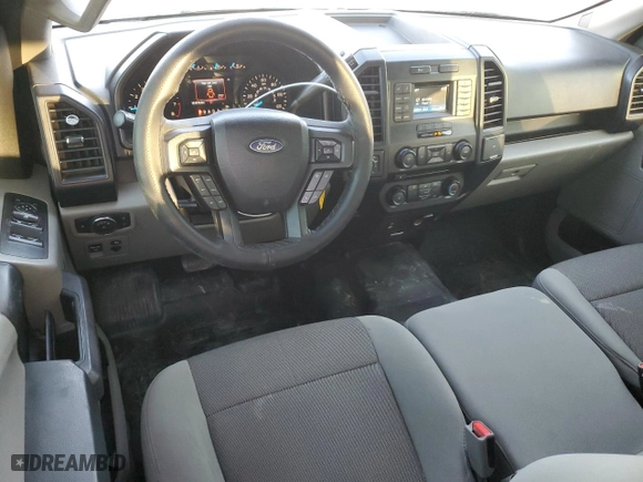 2017 Ford F-150 XL with VIN 1FTEX1E85HKD74173, listed as a Copart auction lot 42621345 with 161,578 mi miles and Salvage Title. Bid and sale history available at carsss.com. Image 8.
