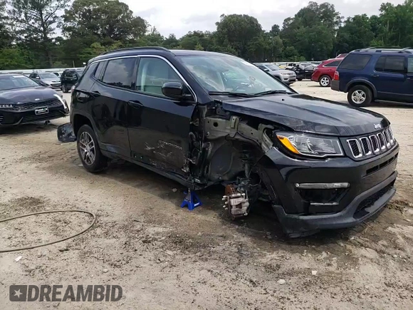 2020 Jeep Compass Latitude with VIN 3C4NJCBB4LT162062, listed as a Copart auction lot 60978885 with Not provided miles and Salvage title. Bid and sale history available at DreamBid. Image 15.