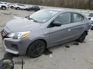 2022 Mitsubishi Mirage G4 ES with VIN ML32FUFJ6NHF04209, listed as a Copart auction lot 78268243 with 17,933 mi miles and Salvage Title. Bid and sale history available at carsss.com. Image 1.