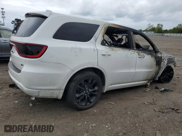 2018 Dodge Durango GT with VIN 1C4RDJDG7JC329545, listed as a Copart auction lot 57841145 with Not provided miles and Salvage title. Bid and sale history available at DreamBid. Image 3.