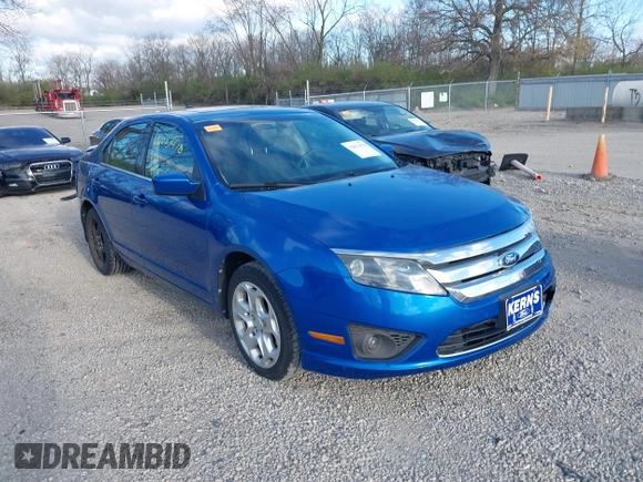 2011 Ford Fusion SE with VIN 3FAHP0HA3BR120444, listed as a IAAI auction lot 42031478 with 132,401 mi miles. Bid and sale history available at carsss.com. Image 1.