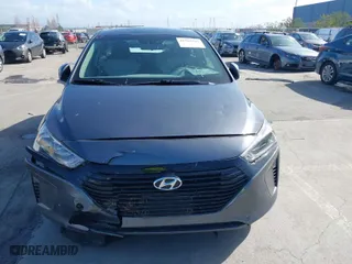 2018 Hyundai Ioniq Hybrid Blue with VIN KMHC65LC0JU065418, listed as a IAAI auction lot 41588505 with 99,069 mi miles. Bid and sale history available at carsss.com. Image 12.