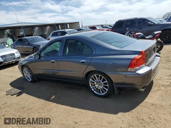 2008 Volvo S60 2.4L Turbo with VIN YV1RS547182693189, listed as a Copart auction lot 69428404 with 0 mi miles and Salvage Title. Bid and sale history available at carsss.com. Image 2.