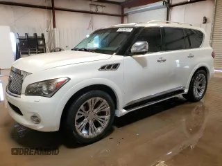 2013 Infiniti QX56 z VIN JN8AZ2NE7D9040642, wystawiony jako Copart lot #50382595 z przebiegiem 137 202 mil mil oraz Czysty tytuł • Clean title. Historia ofert i sprzedaży dostępna na DreamBid. Obrazek 1.