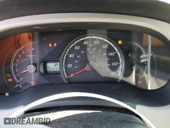 2014 Toyota Sienna L with VIN 5TDZK3DC9ES476369, listed as a Copart auction lot 48244165 with 123,574 mi miles and Salvage Title. Bid and sale history available at carsss.com. Image 9.