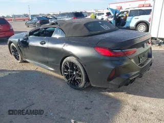 2020 BMW M8 Competition with VIN WBSDZ0C02LCD80945, listed as a IAAI auction lot 41229113 with 1 mi miles. Bid and sale history available at carsss.com. Image 3.
