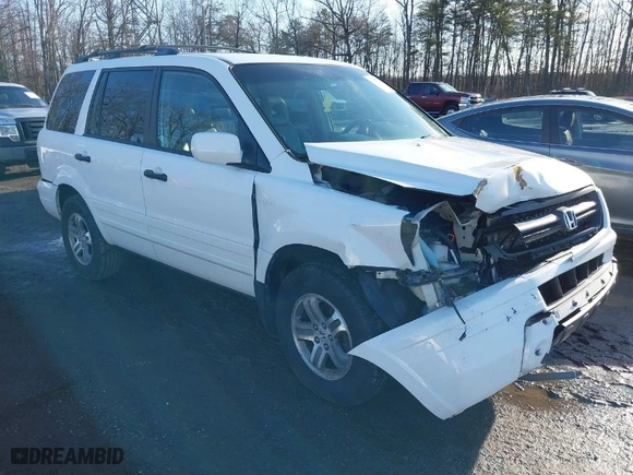 2003 Honda Pilot EX with VIN 2HKYF18683H589287, listed as a IAAI auction lot 41487770 with 177,907 mi miles. Bid and sale history available at carsss.com. Image 1.