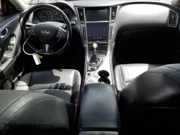 2015 Infiniti Q50 Premium z VIN JN1BV7AP6FM346086, wystawiony jako Copart lot #56973025 z przebiegiem 97 463 mil mil oraz Szkoda całkowita • Salvage title. Historia ofert i sprzedaży dostępna na DreamBid. Obrazek 8.