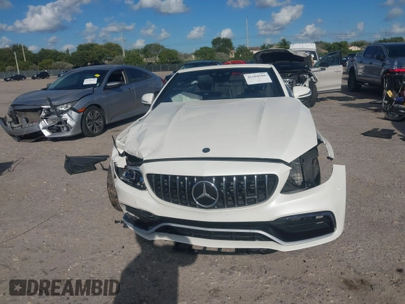 2021 Mercedes-Benz C with VIN W1KWK8HB4MG062688, listed as a IAAI auction lot 41564186 with 18,326 mi miles and . Bid and sale history available at DreamBid. Image 11.
