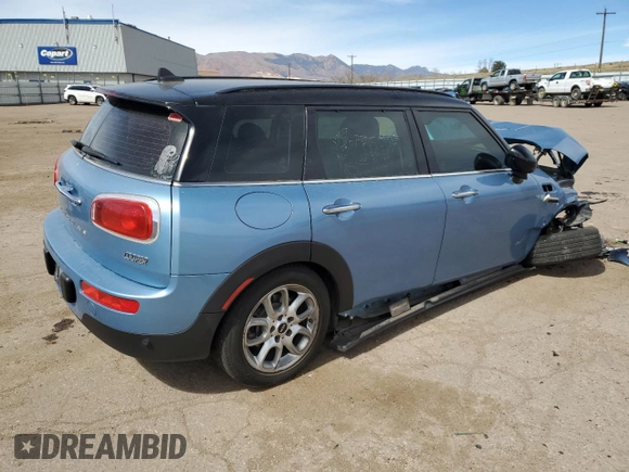2017 MINI Clubman Cooper with VIN WMWLU1C58H2C42095, listed as a Copart auction lot 49469505 with 70,547 mi miles and Salvage Title. Bid and sale history available at carsss.com. Image 3.