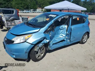 2014 Nissan Note S Plus with VIN 3N1CE2CP3EL427060, listed as a Copart auction lot 61051575 with Not provided miles and Clean title. Bid and sale history available at DreamBid. Image 1.