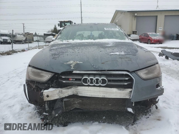 2013 Audi S4 Prestige with VIN WAUKGAFL1DA050754, listed as a Copart auction lot 45048155 with 82,012 mi miles and Salvage Title. Bid and sale history available at DreamBid. Image 5.