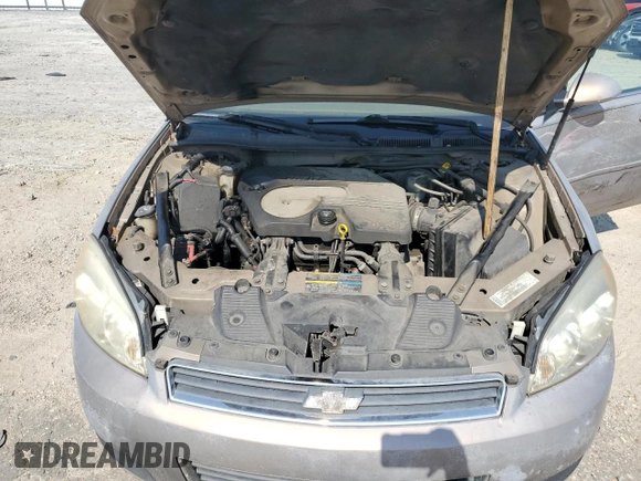 2006 Chevrolet Impala LT 3.9L with VIN 2G1WC581869227102, listed as a Copart auction lot 68889654 with 278,530 mi miles and Salvage Title. Bid and sale history available at DreamBid. Image 12.