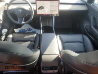 2020 Tesla Model 3 Standard Range Plus with VIN 5YJ3E1EA2LF658205, listed as a Copart auction lot 42481975 with 55,303 mi miles and Salvage Title. Bid and sale history available at DreamBid. Image 8.