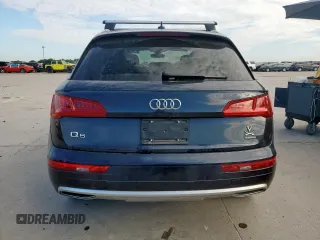 2020 Audi Q5 Premium Plus with VIN WA1BNAFY8L2018701, listed as a Copart auction lot 62367925 with Not provided miles and Salvage title. Bid and sale history available at DreamBid. Image 6.