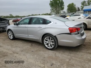 2015 Chevrolet Impala LTZ with VIN 2G1165S39F9235088, listed as a Copart auction lot 53745575 with 129,769 mi miles and Salvage Title. Bid and sale history available at DreamBid. Image 2.