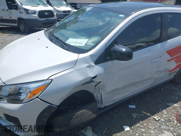 2023 Mitsubishi Mirage Black Edition with VIN ML32AWHJ0PH005641, listed as a IAAI auction lot 39886475 with 11,379 mi miles and . Bid and sale history available at DreamBid. Image 6.