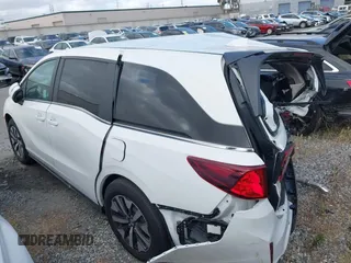 2025 Honda Odyssey EX-L with VIN 5FNRL6H61SB005819, listed as a IAAI auction lot 41731323 with Not Provided miles and . Bid and sale history available at DreamBid. Image 3.