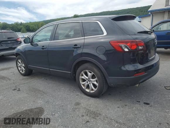 2014 Mazda CX-9 Sport with VIN JM3TB3BVXE0429498, listed as a Copart auction lot 57468195 with 123,787 mi miles and Salvage title. Bid and sale history available at DreamBid. Image 2.