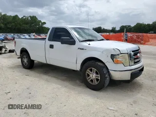 2009 Ford F-150 XL with VIN 1FTRF12W89KB56933, listed as a Copart auction lot 61101415 with 189,462 mi miles and Salvage title. Bid and sale history available at DreamBid. Image 4.