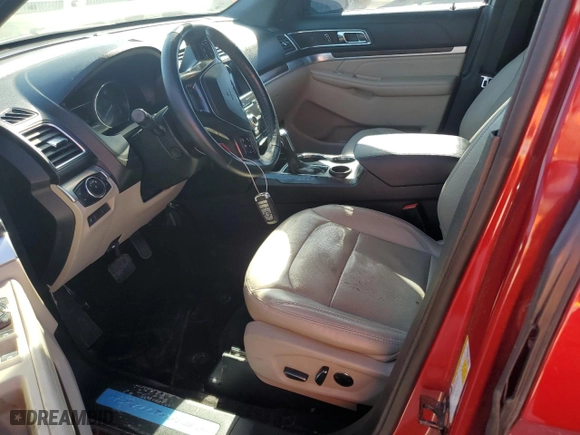 2018 Ford Explorer Limited with VIN 1FM5K7FH7JGC92918, listed as a Copart auction lot 80691944 with 109,980 mi miles and Salvage Title. Bid and sale history available at carsss.com. Image 7.