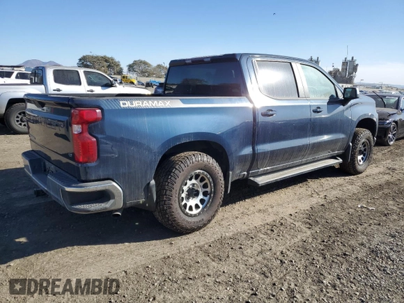 2020 Chevrolet Silverado 1500 LT with VIN 3GCPWCET6LG195457, listed as a Copart auction lot 88334585 with 43,995 mi miles and Salvage Title. Bid and sale history available at DreamBid. Image 3.