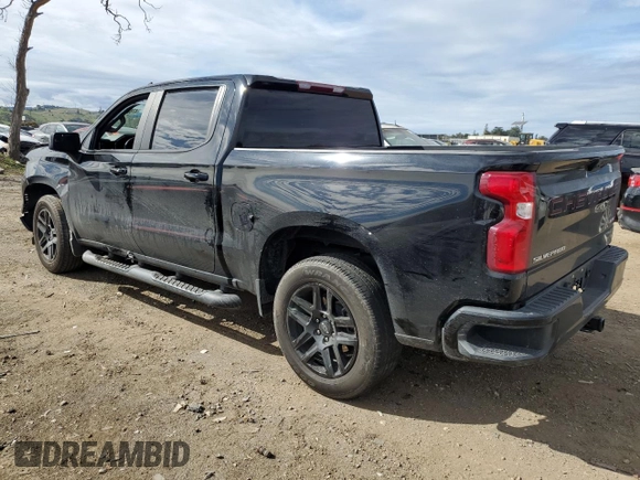 2023 CHEVROLET C1500 RST with VIN 1GCPADE88PZ317807, listed as a Copart auction lot 47824225 with 22,571 mi miles and Salvage Title. Bid and sale history available at DreamBid. Image 2.