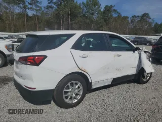 2023 Chevrolet Equinox LS with VIN 3GNAX5EG3PL259279, listed as a Copart auction lot 78233414 with 57,372 mi miles and Salvage title. Bid and sale history available at DreamBid. Image 3.