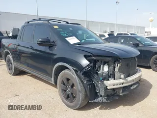 2017 Honda Ridgeline Black Edition with VIN 5FPYK3F85HB015304, listed as a IAAI auction lot 39998433 with 153,296 mi miles and . Bid and sale history available at DreamBid. Image 1.