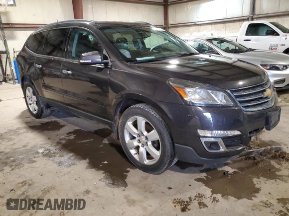 2017 Chevrolet Traverse LT with VIN 1GNKRGKD2HJ175189, listed as a Copart auction lot 87111054 with 127,673 mi miles and Salvage Title. Bid and sale history available at DreamBid. Image 4.