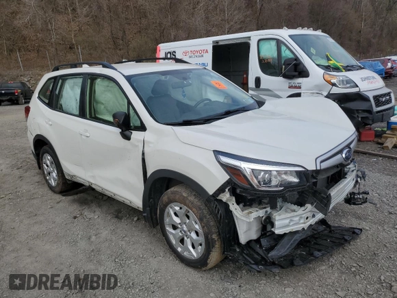 2019 Subaru Forester with VIN JF2SKACC1KH466489, listed as a Copart auction lot 52566935 with 77,411 mi miles and Salvage Title. Bid and sale history available at carsss.com. Image 4.