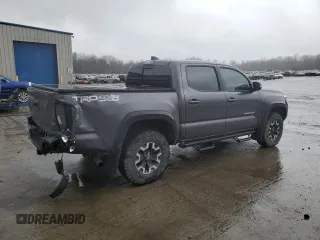 2021 Toyota Tacoma 4WD SR with VIN 5TFCZ5AN2MX256714, listed as a Copart auction lot 53074435 with 177,031 mi miles and Salvage Title. Bid and sale history available at carsss.com. Image 3.